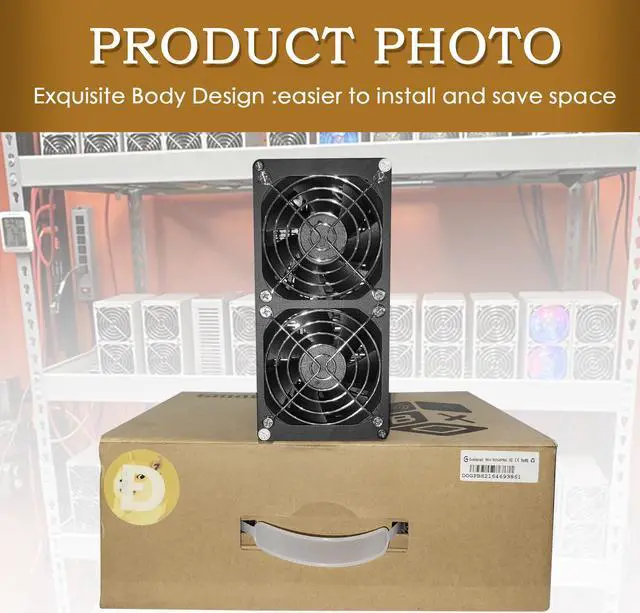 Alt view image 7 of 7 - Goldshell Mini Doge Pro 205MH/S Dogecoin & Litecoin Miner 220W LTC & Doge Mining Machine