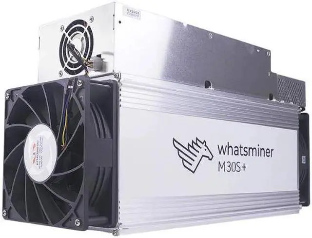 Main image of New Whatsminer M30S+ 100Th 3400W, BTC Bitcoin Miner Asic BTC Miner with PSU
