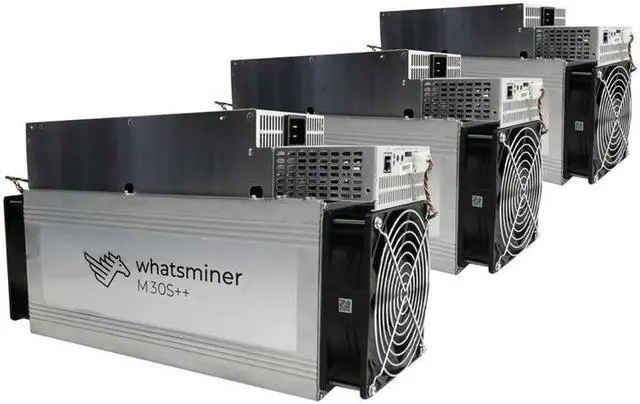 Alt view image 2 of 7 - New Whatsminer M30S++ 110Th Bitcoin Miner Asic Miner BTC Bitcoin Mining Machine
