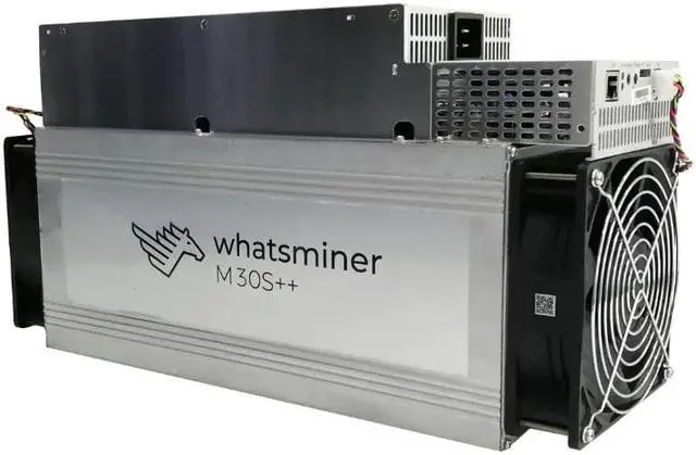 Alt view image 3 of 7 - WhatsMiner M30S++ 110TH/s ASIC Miner 3224W Bitcoin BTC Mining With Power Supply