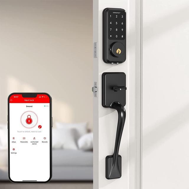 How to get keyless entry for this French door? : r/homeautomation