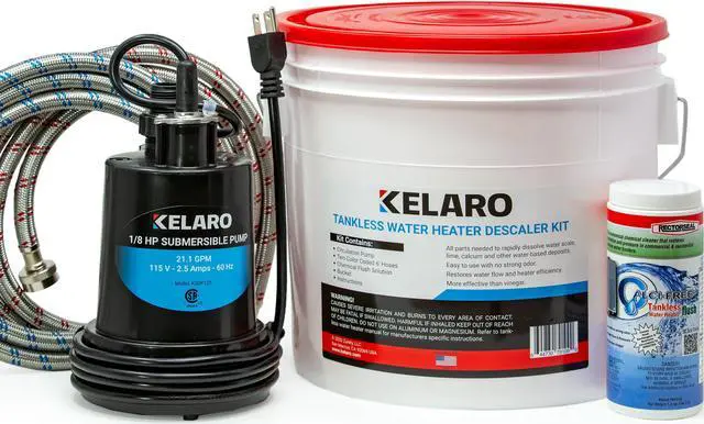 Main image of Kelaro Tankless Water Heater Flushing Kit with Rectorseal Calci-Free