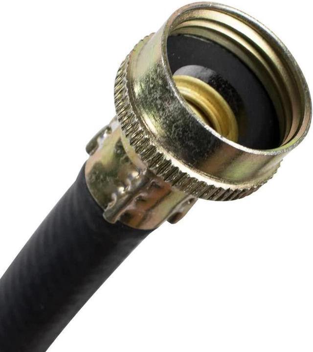 Alt view image 2 of 2 - Rubber Washing Machine Hoses (10 Foot - Black) by Kelaro