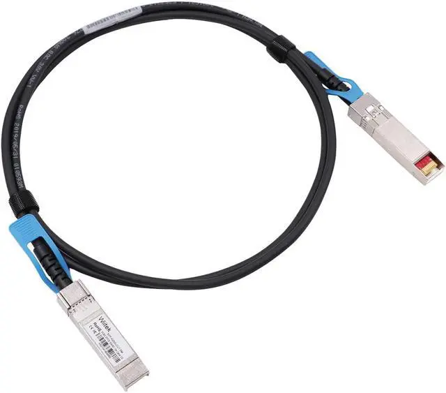 Main image of 25GbE SFP28 DAC Twinax Cable, 1.5 Meters 25GBASE-CR SFP28 Passive Copper Cable, Compatible for Cisco SFP-H25G-CU1.5M, Ubiquiti, Juniper, Mellanox, Mikrotik, Netgear, Supermicro, Open Source Switches