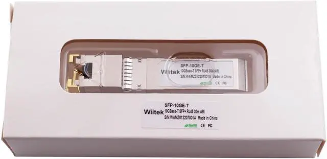 Alt view image 6 of 7 - Wiitek SFP+ to RJ45 Copper Modules, 10GBase-T Transceiver Compatible for Arista SFP-10GE-T(Cat 6a/7 or Better, 30-Meter)
