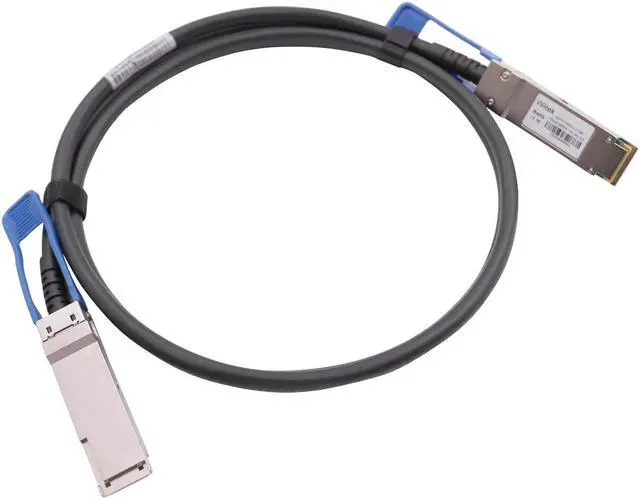 Alt view image 2 of 6 - Wiitek 100GbE QSFP28 DAC Twinax Cable, 1.5 Meter 100GBASE-CR QSFP28 to QSFP28 Passive Copper Cable, Compatible for Cisco QSFP-100G-CU1.5M, Ubiquiti, Mikrotik, Netgear, Supermicro, Open Source Switches