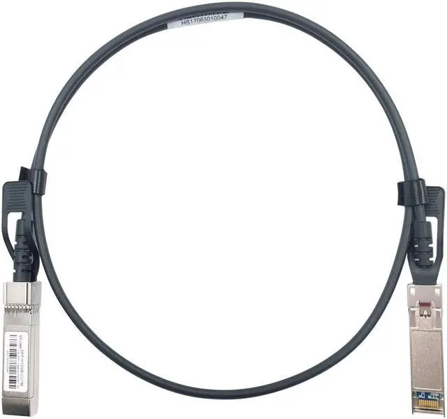 Main image of 0.5m SFP+ DAC Twinax Cable, 10Gbase-CU Direct Attached Copper SFP Cable, Compatible for Cisco SFP-H10GB-CU0.5M, Ubiquiti, D-Link, Juniper, Mellanox, Mikrotik, Netgear, Supermicro, Open Source Switches