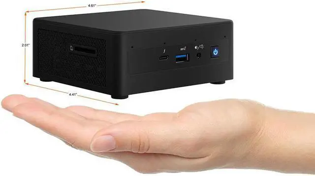 Alt view image 5 of 7 - Intel NUC 11 Pro NUC11PAHi3 Panther Canyon Home & Business Mini PC Mini Desktop 11th Gen Intel® Core i3-1115G4 Processor Upto 4.1 GHz Turbo,2 Cores,4 Threads,6 MB L3 Cache(Without RAM&SSD)