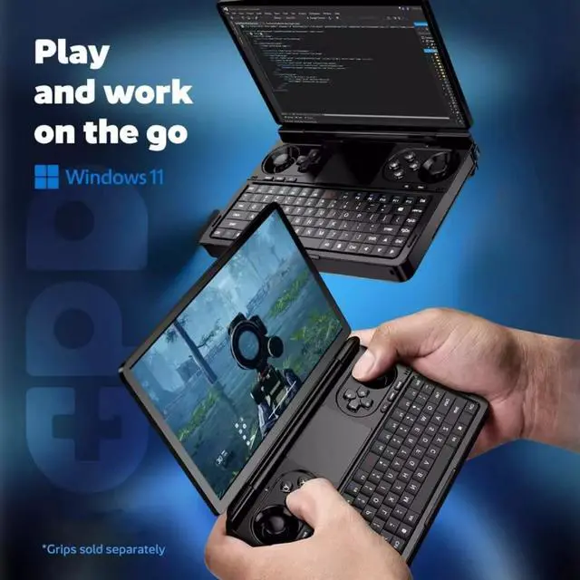 Alt view image 4 of 7 - Original 2025 GPD Win Mini Handheld 7 inch Game Player Console AMD AI 9 HX370 Mini Pocket Gaming Laptop,32GB LPDDR5+2TB SSD