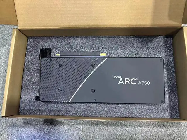 Alt view image 4 of 7 - Intel Arc A750 A-Series Graphics 8GB Redesigned Cooler Editon PCI Express 4.0 Graphics Card, GDDR6 | TBP 225 W