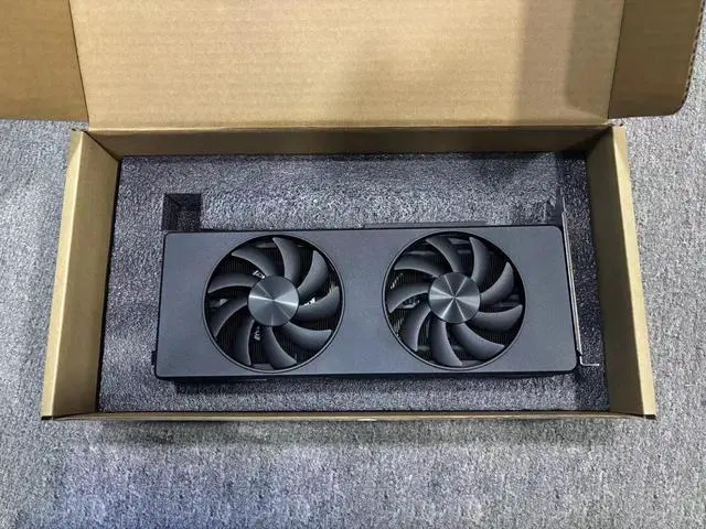 Alt view image 2 of 7 - Intel Arc A750 A-Series Graphics 8GB Redesigned Cooler Editon PCI Express 4.0 Graphics Card, GDDR6 | TBP 225 W