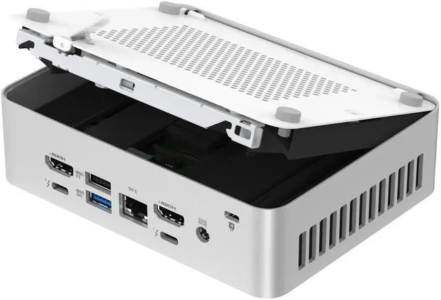 Alt view image 4 of 7 - ASUS NUC 15 Pro+ NUC15CRSU9 Elegant Mini PC with Intel Core Ultra 9 Processor, Arc Graphics, Dual HDMI, Thunderbolt 4 | Ideal for Work, Gaming & Creativity 64G RAM / 2TB SSD