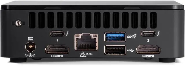 Alt view image 2 of 7 - ASUS NUC 12 NUC12WSKi7 Mini Desktop Computer/Mini PC/HTPC 12th Gen. Intel Core i7-1260P,Intel Iris Xe Graphics,12 Processor Cores (4P+8E), 16 threads, 18MB Intel Smart Cache 8gb ram / 512gb ssd