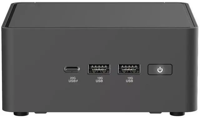 Alt view image 2 of 7 - ASUS NUC 15 Pro Mini PC NUC15CRHC7 Intel Core 7 240H,Up to 96GB DDR5, Intel Graphics, Wi-Fi 7, Bluetooth 5.4, PCIe Gen5 SSD, Compact AI Desktop Computer 8GB RAM+256GB SSD