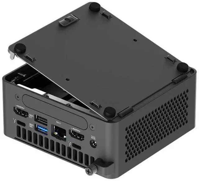 Alt view image 5 of 7 - ASUS NUC 15 Pro Mini PC NUC15CRHC7 Intel Core 7 240H,Up to 96GB DDR5, Intel Graphics, Wi-Fi 7, Bluetooth 5.4, PCIe Gen5 SSD, Compact AI Desktop Computer 8GB RAM+256GB SSD
