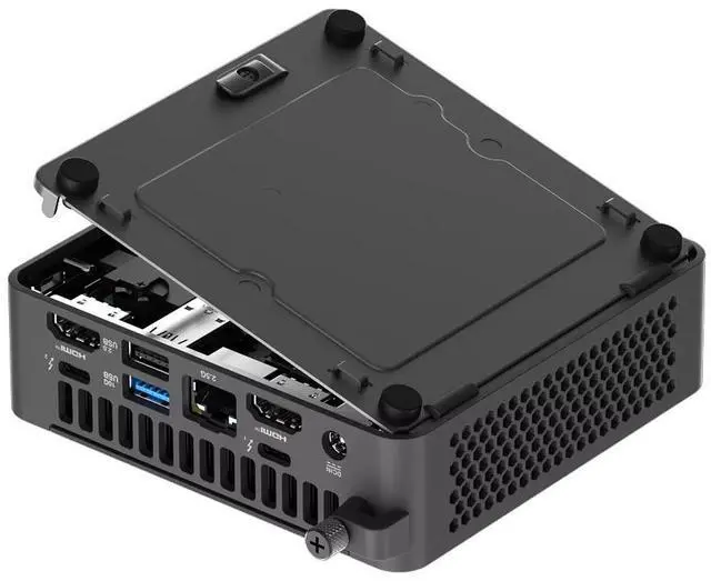 Alt view image 4 of 7 - ASUS NUC 15 Pro Mini PC NUC15CRHC5 Intel Core 5 210H,Up to 96GB DDR5, Intel Graphics, Wi-Fi 7, Bluetooth 5.4, PCIe Gen5 SSD, Compact AI Desktop Computer 32GB DDR5+512GB SSD