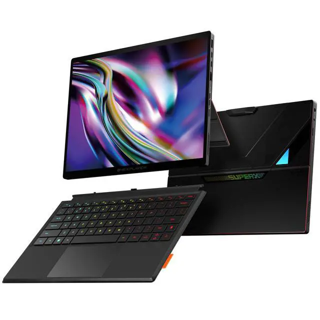 Main image of OneXPlayer Super X Gaming Laptop with AMD Ryzen AI Max+395 Processor Radeon 8060S 40 Compute Units,14-inch Display with Protective bag | Magnetic Keyboard | Handle | Soft film, 128G RAM +2TB SSD