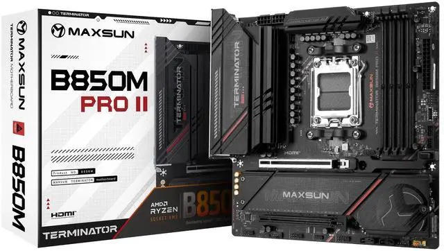 Main image of MAXSUN MS-Terminator B850M PRO WiFi AM5 Motherboard