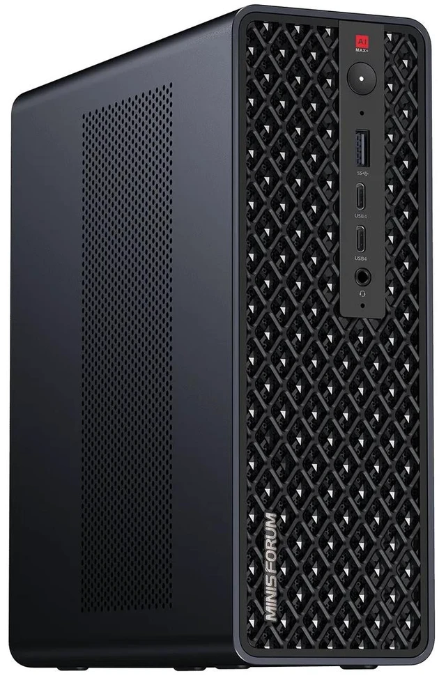 Main image of MINISFORUM MS-S1 MAX 64GB Local AI Pilot Edition AMD Ryzen AI Max+ 395 AI Workstation