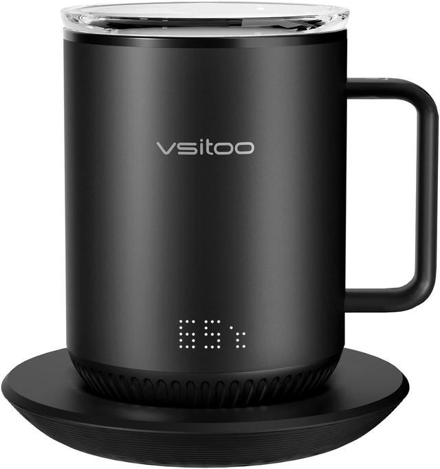 VSITOO S3 Pro Temperature Control Smart Mug with Lid, Coffee Mug