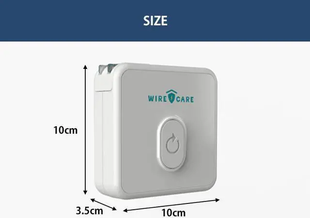 Alt view image 4 of 6 - Brook Livin WIRECARE - Self-Exam Socket, Electrical Outlet, Receptacle, Wiring, LED Lights Show Socket Safety Status, Measure Resistance, Fire Prevention, Plug-in House Protector