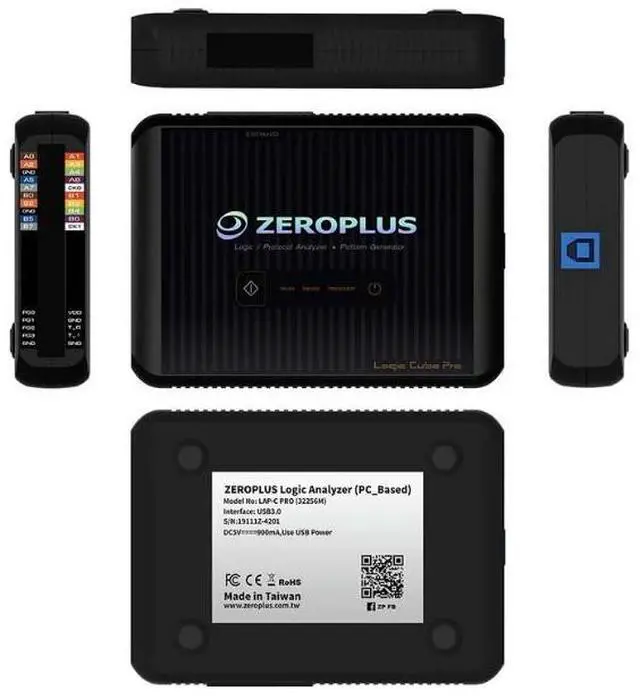 Alt view image 2 of 6 - Zeroplus Tech Automation Signaling Logic Analyzer Set - LAP-C Pro 16064M for Industrial Supplies
