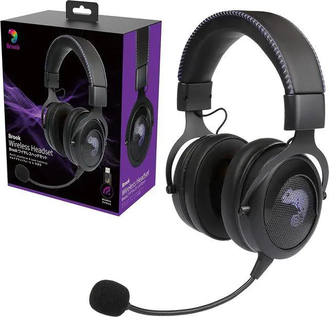 Main image of Zeroplus | Brook Gaming US 2.4GHz Wireless Headset - Cross-Platform Wireless Gaming Headset for PS5, PS4, PC, Mac, Android & Switch, Low Latency with Extra Earpads