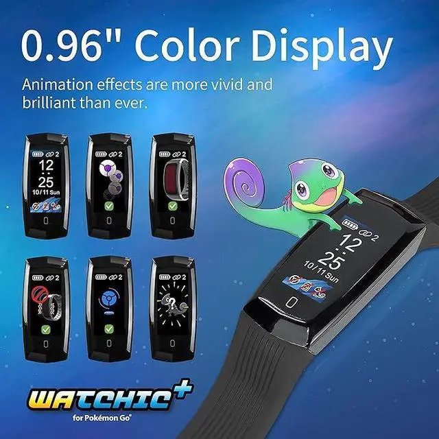 Alt view image 3 of 7 - Zeroplus | Brook Pocket Auto Catch Watchic Plus - Dual Accounts Auto Catcher, IPX7 Waterproof, 0.96 inch Color Display, For Pocket Monster Go Catcher Accessory