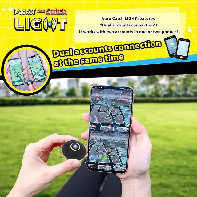 Alt view image 5 of 7 - Zeroplus | Brook Portable Auto Catch Light - Dual Accounts, Smallest Accessory, 2P Pocket Monster Accessory