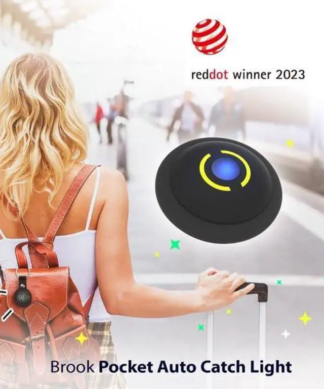 Alt view image 7 of 7 - Zeroplus | Brook Portable Auto Catch Light - Dual Accounts, Smallest Accessory, 2P Pocket Monster Accessory