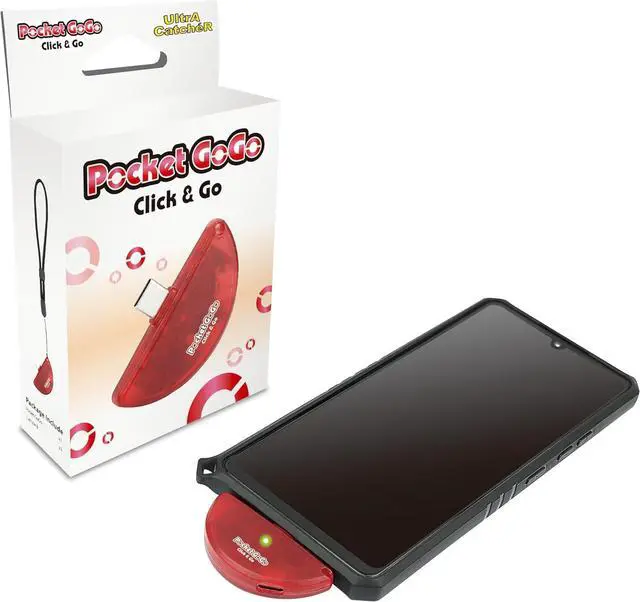 Alt view image 7 of 7 - Zeroplus | UltrA CatcheR | Pocket GoGo Click & Go Monster Catcher - Red (TC-95286) | Pocket Go Go Click & GO