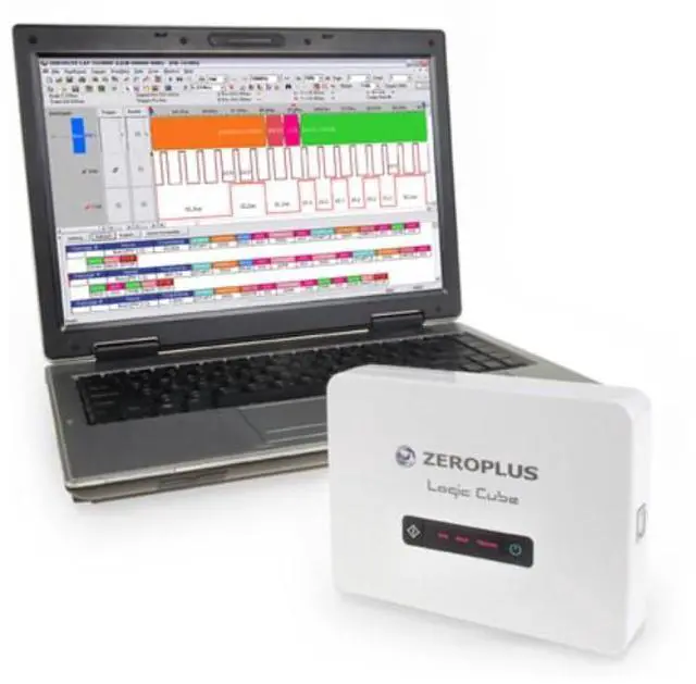 Alt view image 2 of 7 - Zeroplus Logic Analyzer LAP-C 16128 with 136+ free protocols
