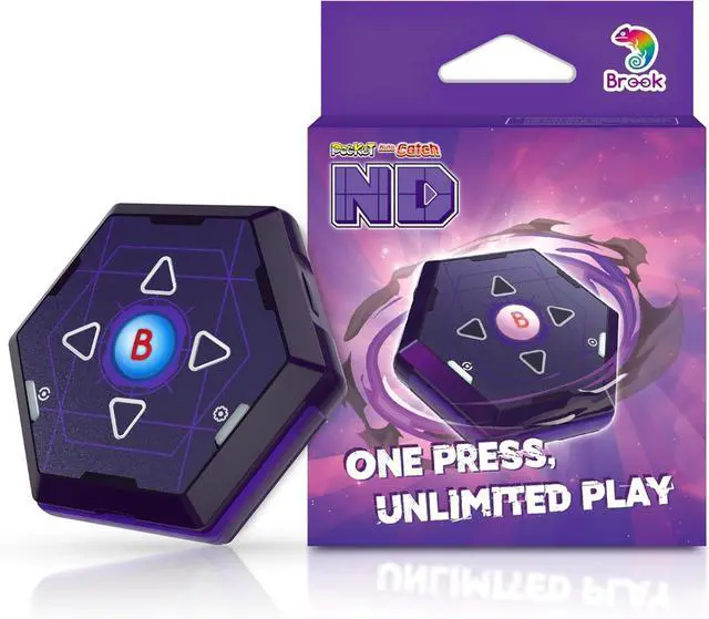 Main image of Zeroplus | Brook Auto Catch ND  Effortless Auto Catcher for Seniors & Kids | Hyper Tap for Instant Pocket Monster Play | Compact and Hands-Free