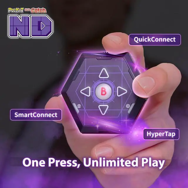 Alt view image 2 of 7 - Zeroplus | Brook Auto Catch ND  Effortless Auto Catcher for Seniors & Kids | Hyper Tap for Instant Pocket Monster Play | Compact and Hands-Free