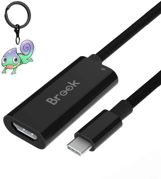Main image of Brook USB-C to HDMI Adapter 4K 60Hz with 100W PD Charging, USB Type-C to HDMI Converter for Switch and Switch 2, Steam Deck, ROG Ally, Laptop, Tablet & Monitor, Plug and Play