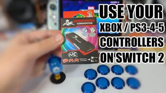 Alt view image 2 of 7 - Brook Wingman NS Lite Converter & Wirecare: Support Xb Series X/S/One/360, PS 5/PS 4/PS 3, Xb Elite 1/2, S witch Pro & Portable Electrical Safety Diagnostic Device Designed to Test Wall Outlets