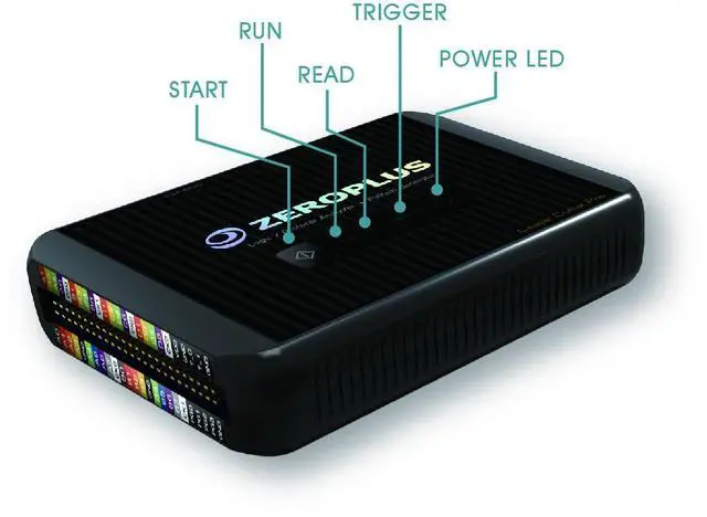 Alt view image 4 of 7 - (Italy Version) Zeroplus High Speed Logic Analyzer LAP-C Pro 32064M: Record Digital Signals Easy & Wirecare | LED Lights Show Wires & Sockets Safety Status