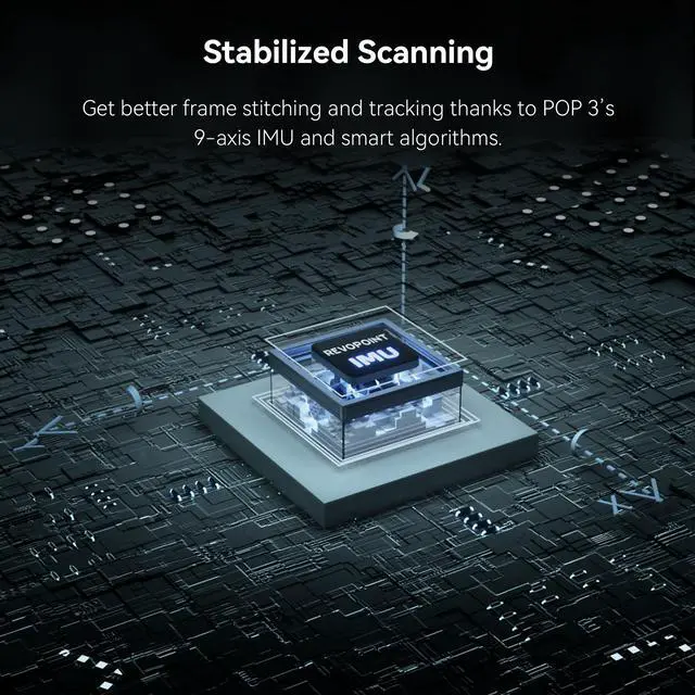 Alt view image 6 of 7 - Revopoint POP 3 3D Scanners 0.05 mm Precision Quick Scan Full Color Scanning for Android/iOS/Windows/MacOS System