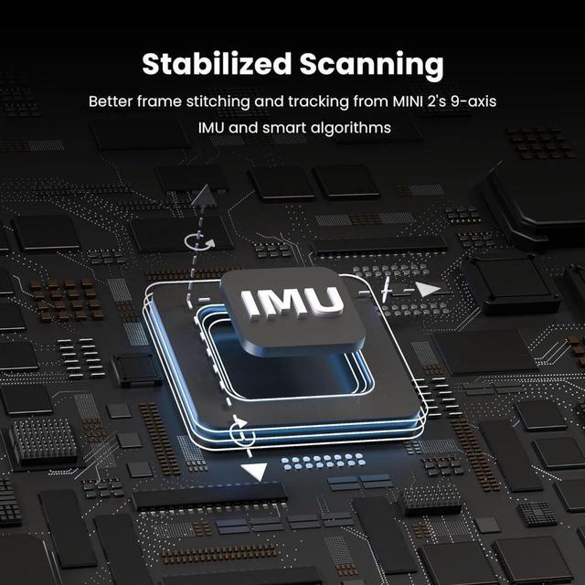Alt view image 5 of 7 - Revopoint MINI 2 3D Scanner 0.02mm High Precision for Small Objects Color Scanning - Advanced Package