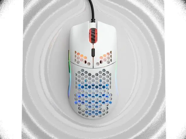 Alt view image 7 of 12 - Glorious Model O (Matte White) RGB Gaming Mouse