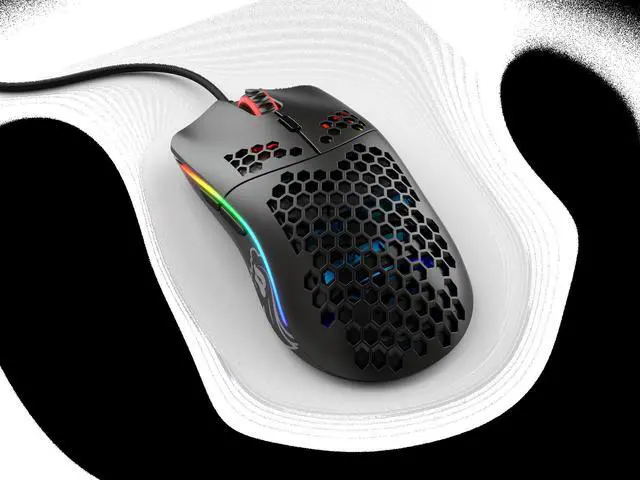 Alt view image 9 of 12 - Glorious Model O (Matte White) RGB Gaming Mouse