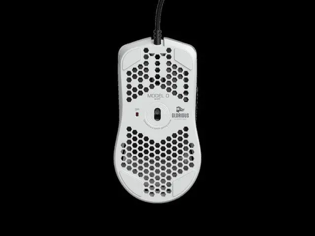 Alt view image 12 of 12 - Glorious Model O (Matte White) RGB Gaming Mouse