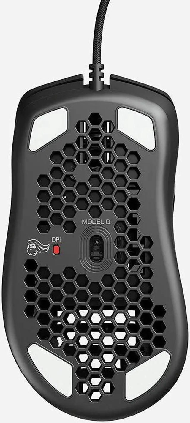 Alt view image 6 of 7 - Glorious Gaming Mouse - Glorious Model D Honeycomb Mouse - Superlight RGB PC Mouse - 68 g - Matte Black Wired Mouse