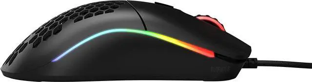 Alt view image 3 of 6 - Glorious Gaming Mouse - Model O 67 g Superlight Honeycomb Mouse, Matte Black Mouse, USB Gaming Mouse
