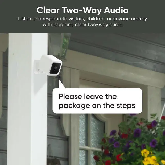 Alt view image 4 of 8 - Wyze Cam v3 White, 1-Pack - Cameras