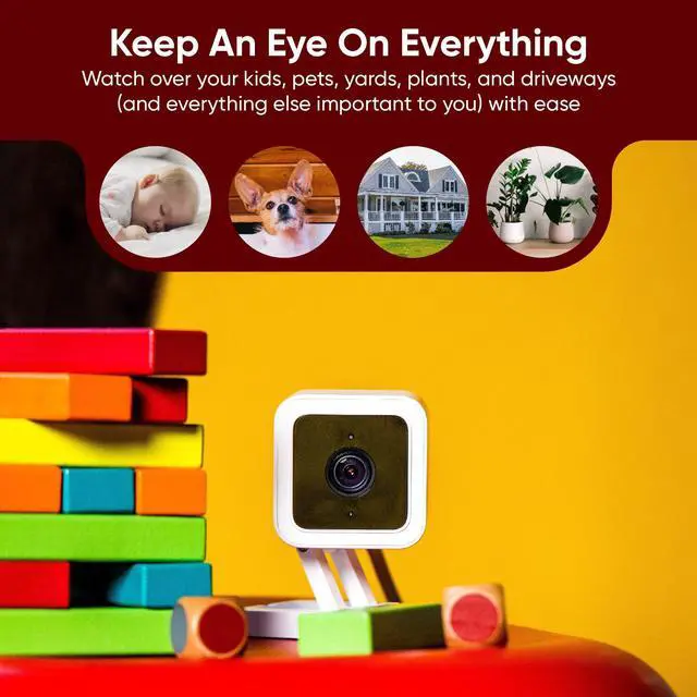 Alt view image 5 of 8 - Wyze Cam v3 White, 1-Pack - Cameras