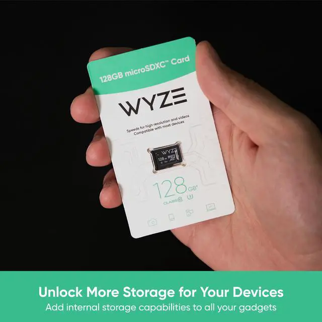 Alt view image 5 of 6 - Wyze Labs Expandable Storage 32GB MicroSDHC Card Class 10, Black - WYZEMSD32C10
