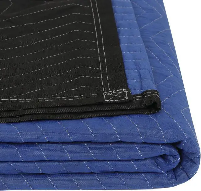 Alt view image 6 of 7 - 4 X 12 Pack Moving Blankets 80" x 72" Packing Quilted Shipping Furniture Pads