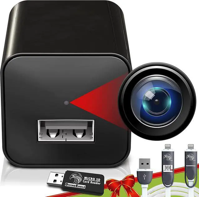 Main image of Spy Camera Charger | Hidden Camera | Mini Spy Camera 1080p | USB Charger Camera | Hidden Spy Camera | Hidden Nanny Cam | Hidden Spy Cam | Hidden Cam | Surveillance Camera Full HD