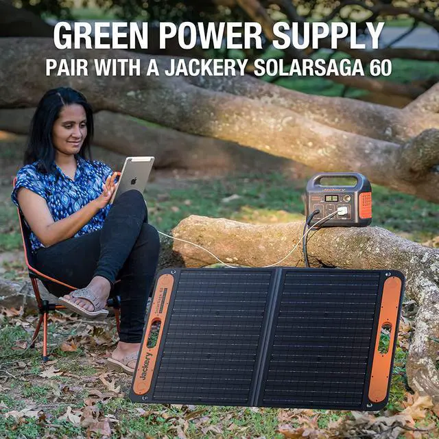 Alt view image 6 of 7 - Portable Power Station Explorer 240, 240Wh Backup Lithium Battery, 110V/200W Pure Sine Wave AC Outlet, Solar Generator (Solar Panel Not Included) for Outdoors Camping Travel Hunting Emergency